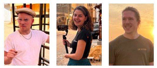 v.l.: Robin Schallenberg (CEO), Lenia Römer (CCO) und Marvin Maul (CTO)